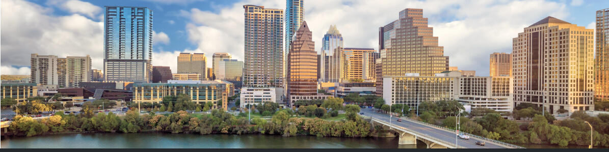 vista lejana de una ciudad